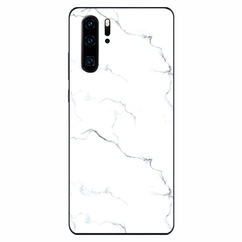 15 Tempered Glass Case For Huawei 9 10 Lite 8X 8X MAX White Marble Phone Cases For Nova 3 P-smart-Z P30 P20 Lite MATE 20 LITE Funda - Цвет: 15