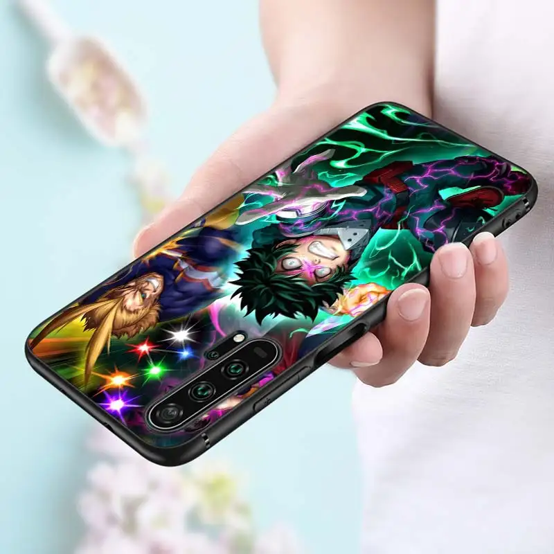 Черный силиконовый чехол My Hero Academy аниме для huawei Honor 10i 9X8X20 10 9 Lite 8 8A 7A 7C Pro Lite чехол для телефона - Цвет: Style 03