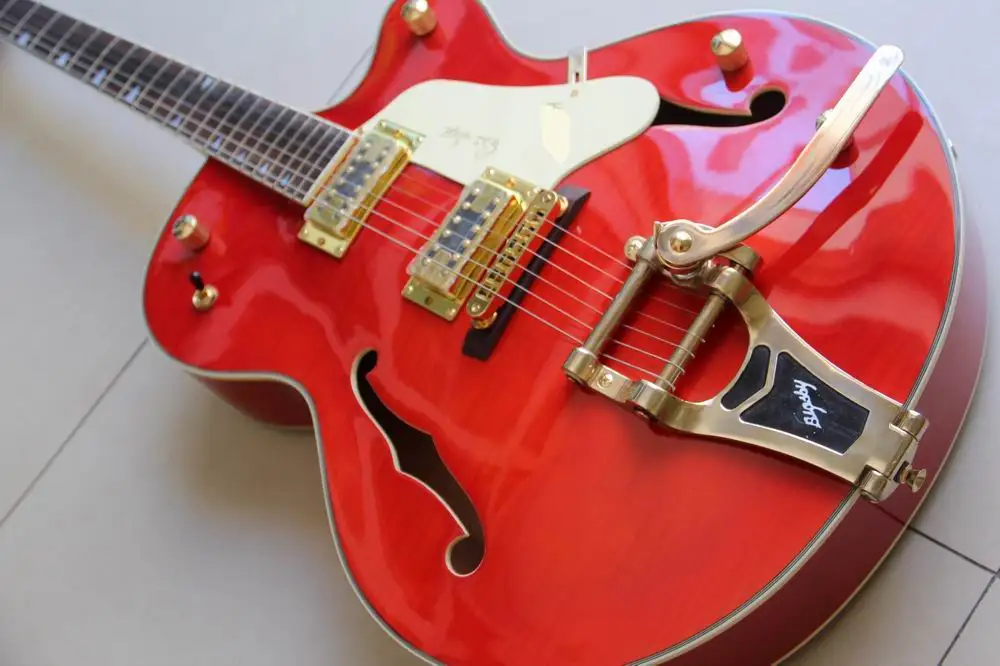 Новое поступление китайская гитарная электрогитара грейчер модель 6120 лучшее