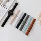 Ремешок кожаный для Samsung Galaxy watch 43 Gear S3 Huawei watch GT GT2, 22 мм 20 мм