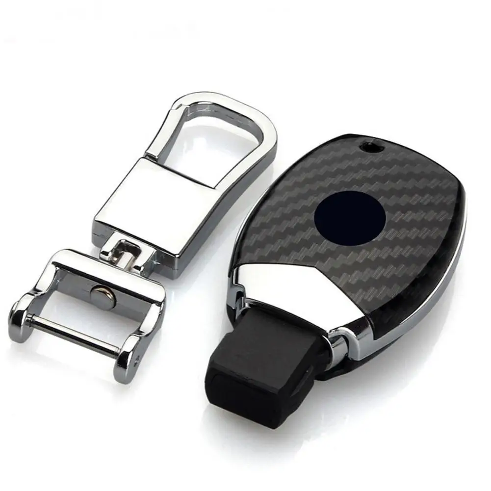 Чехол для автомобильного ключа с дистанционным брелоком корпус Mercedes Benz C200L Plug in