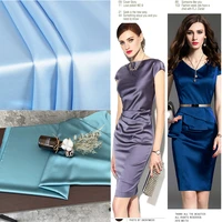 high grade silk like satin fabric glossiness beautiful satin fabric diy dress cheongsam suspender skirt designer fabric