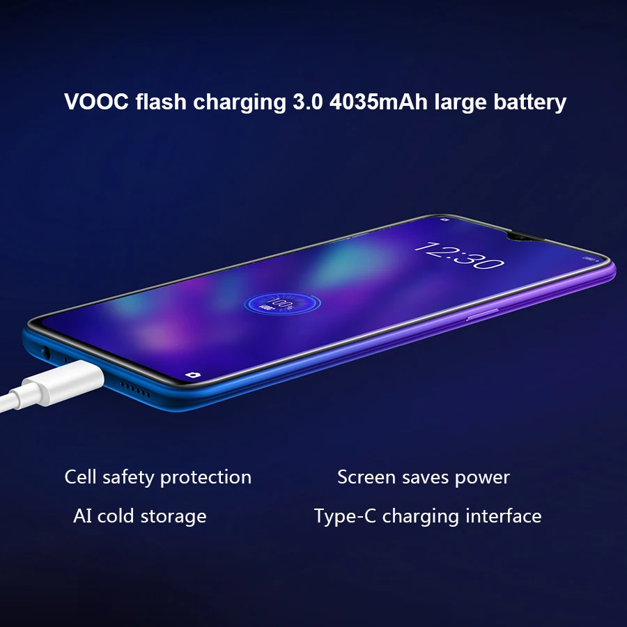 Оригинальный Новый Realme Q мобильный телефон 6 3 дюйма 6/8 ГБ ОЗУ 64/128 Гб ПЗУ