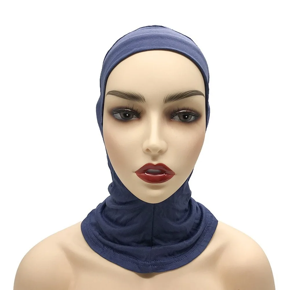 

Muslim Underscarf Women Veil Hijab Head Scarves Girl Turbans Head Women's Hijabs Caps Hat Islamic Soft Bandana Accessories