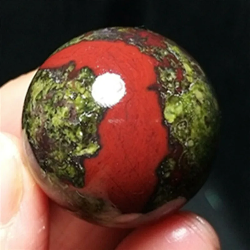 

Top natural rough dragon blood stone jasper crystal ball
