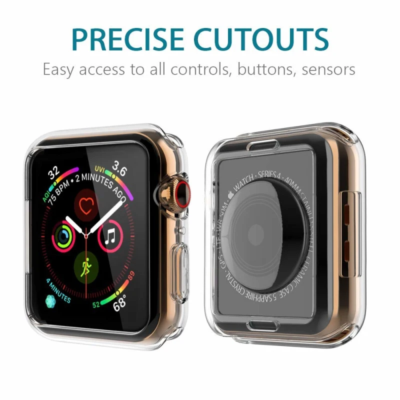 Ультратонкий защитный чехол для Apple Watch Series 4 5 40 мм 44 | Наручные часы