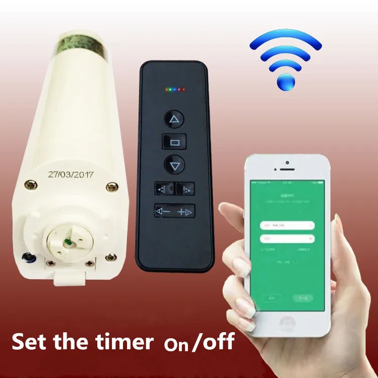 

433MHZ smart home kit automatic electric curtain motor