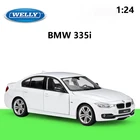 WELLY литой автомобиль 1:24 BMW 335i535i High Модель симулятора, автомобиль, классический автомобиль из металлического сплава, игрушечный автомобиль для детей, коллекция подарков