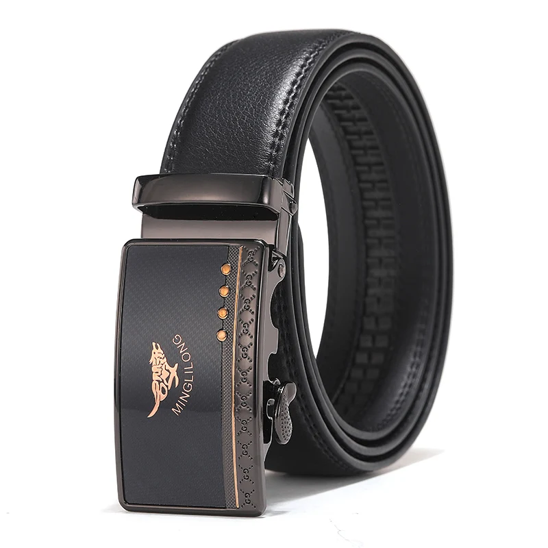 Мужской кожаный ремень MINGLILONG из натуральной кожи gg мужские Сменные ремни