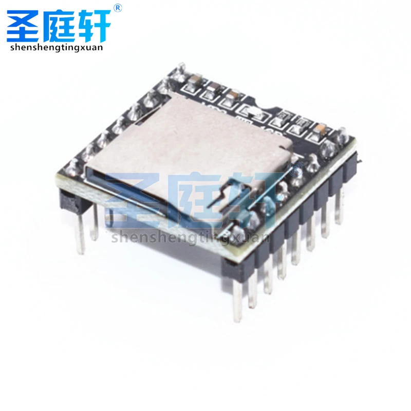DFPlayer Mini MP3 Player Voice Decoder Module Support TF Card U-disk IO / Serial Port AD for arduino Diy Kit 2020 | Электронные
