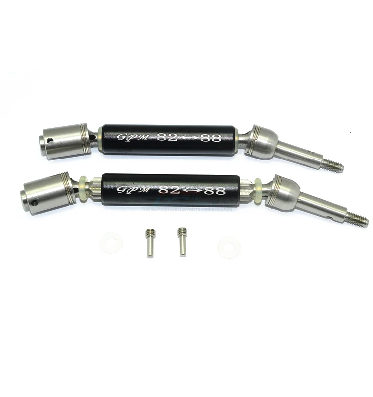 GPM нержавеющая сталь 304 + Алюминиевый задний приводной вал CVD для TRAXXAS XO-01 RC Upgrade -