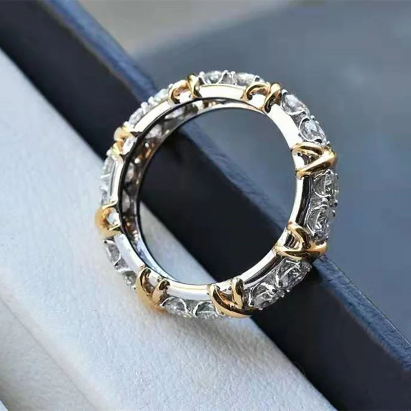 

Korea exquisite cross ring female personality couple fashion temperament 2021 new wedding party jewelry ring wholesale