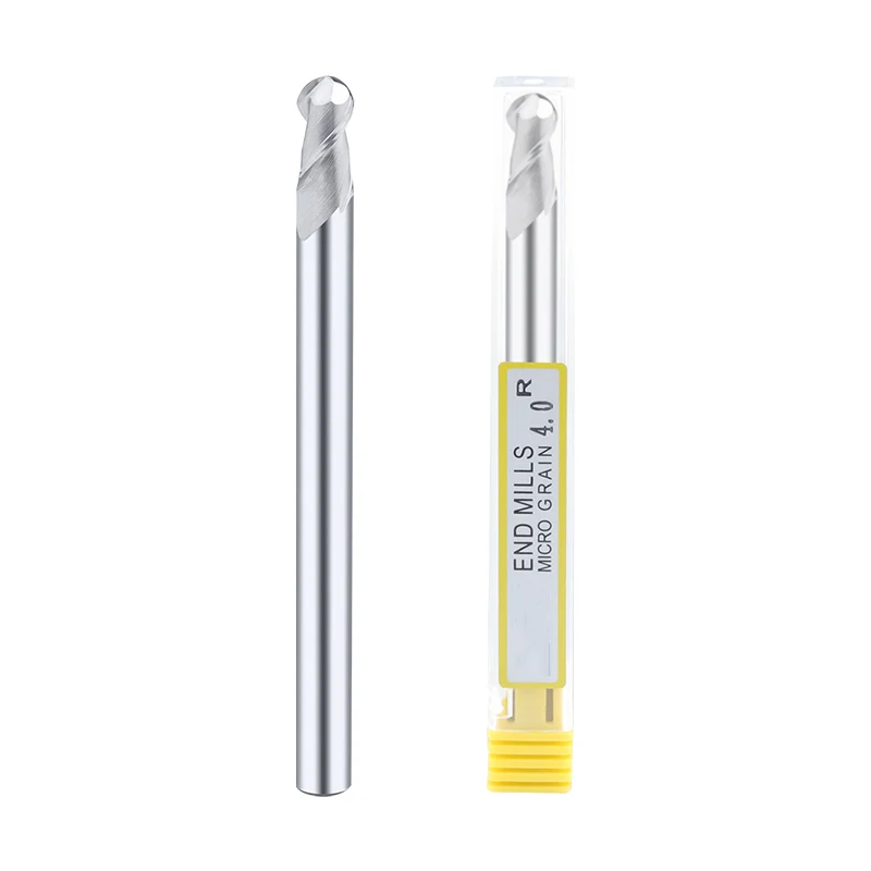 

1PCS Lengthen Ball Nose Milling Cutter CNC Router Bits Carbide Milling Tool Alloy Coating Tungsten Steel Tool Machine Endmills