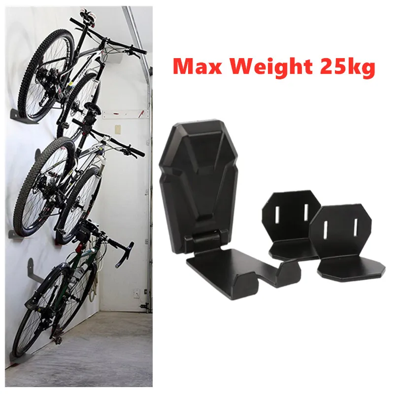 

Universal Bicycle Racks Bike Display Stand Hanger Hook Wall Mount MTB Mountain Bike Garage Organizer Anti-slip Bicycle Racks
