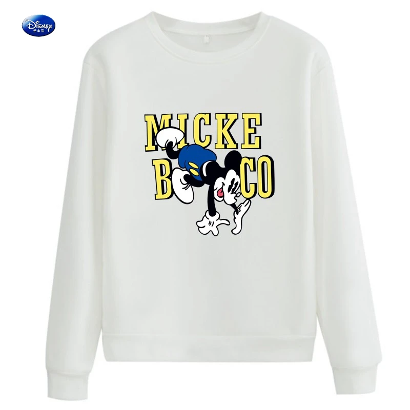 

Disney Cartoon Mickey Mouse Dances Hip-hop Cool Sweatshirts for Women Streetwear Korean Fashion Autumn Winter Pullover Oversize