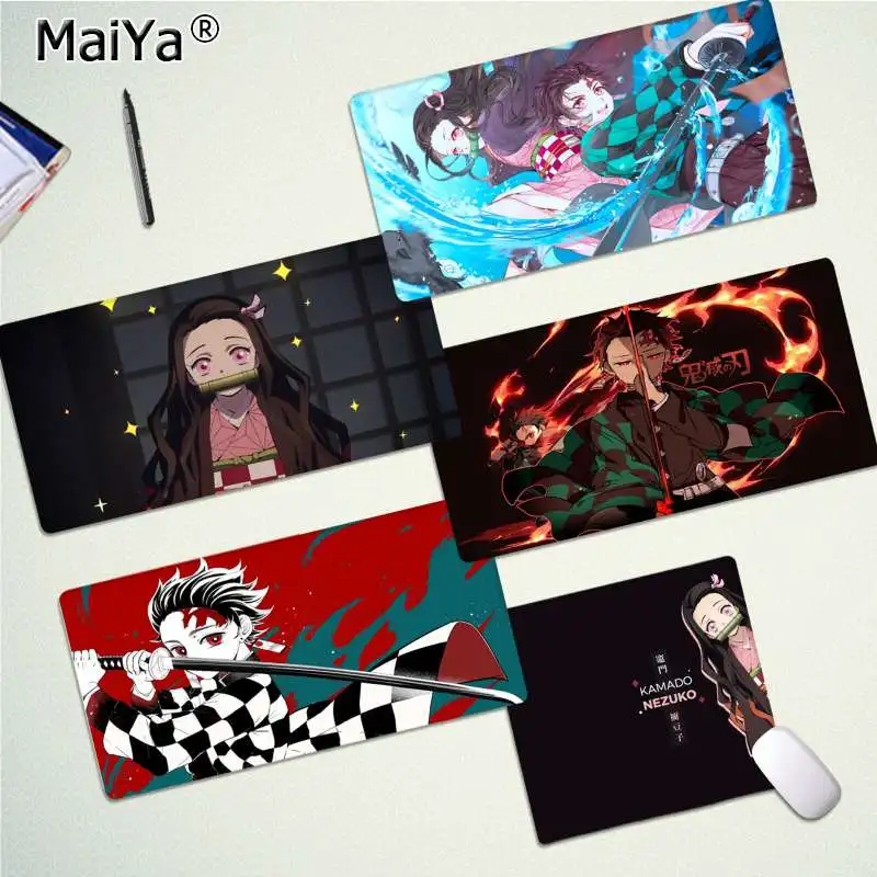

Maiya My Favorite Demon slayer Kamado Nezuko gamer play mats Mousepad Free Shipping Large Mouse Pad Keyboards Mat