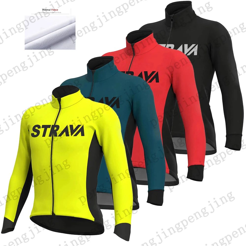 

Спортивная одежда Strava мужская с длинным рукавом, теплая утепленная флисовая Спортивная одежда для езды на велосипеде, удобная кофта