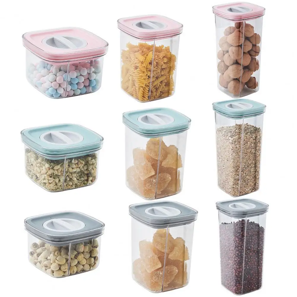 

Widely Applied Great BPA Free Kitchen Pantry Storage Containers No Odor Sealed Cans Reusable for Kitchen