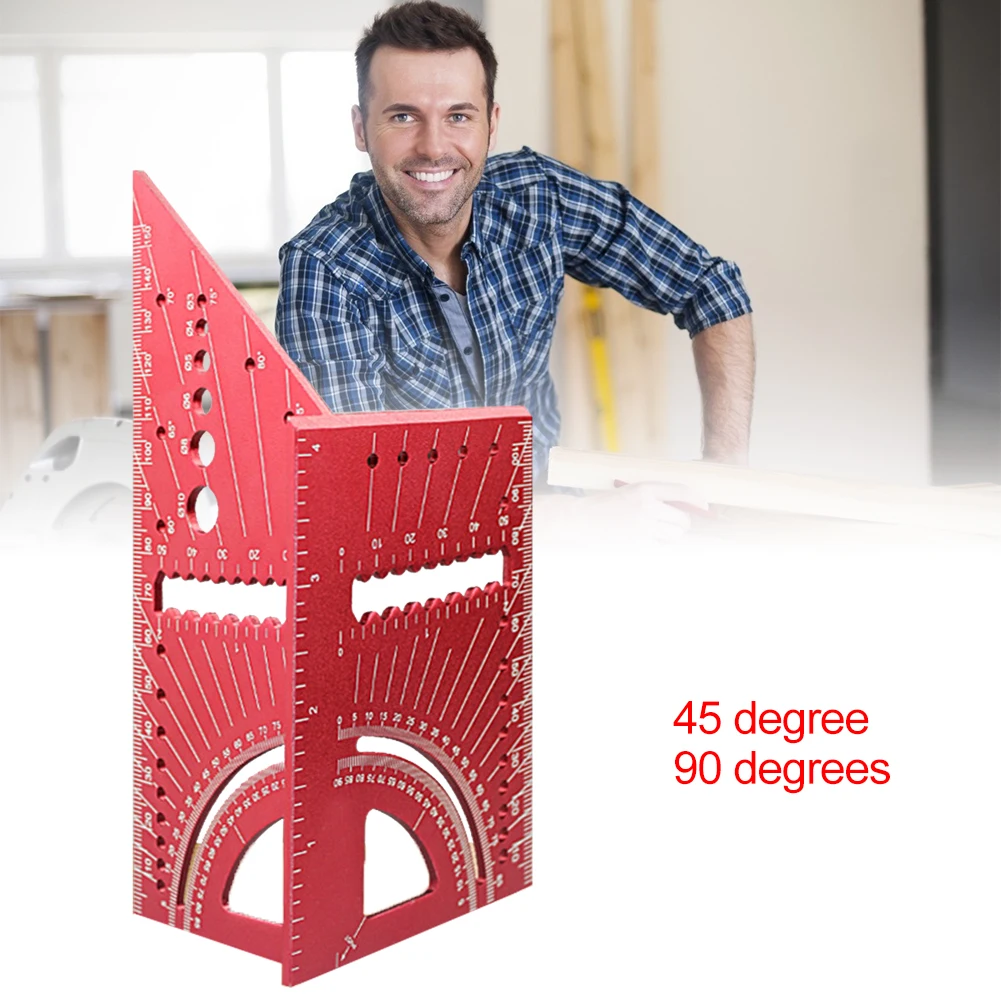 

Линейка Т-образная для деревообработки, деревянная, квадратная, из алюминиевого сплава, высокая точность