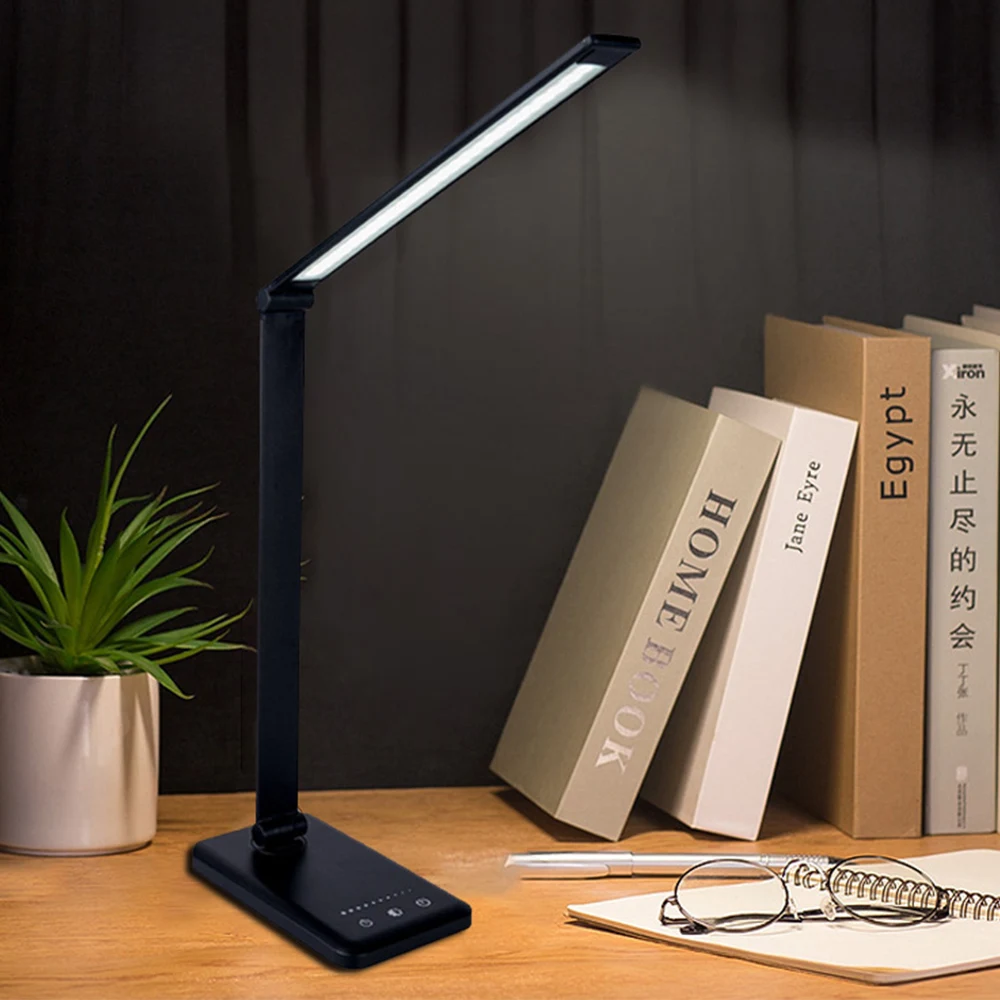 

Led Desk Lamps USB Eye-Protection Table Lamp 5 Dimable Level Touch Night Light For Bedroom Bedside Reading Lampara Escritorio