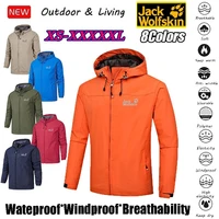 outdoor hooded soft shell hiking jacket windproof waterproof and warm jacket jack wolfskin jacket sports jacket mens and women