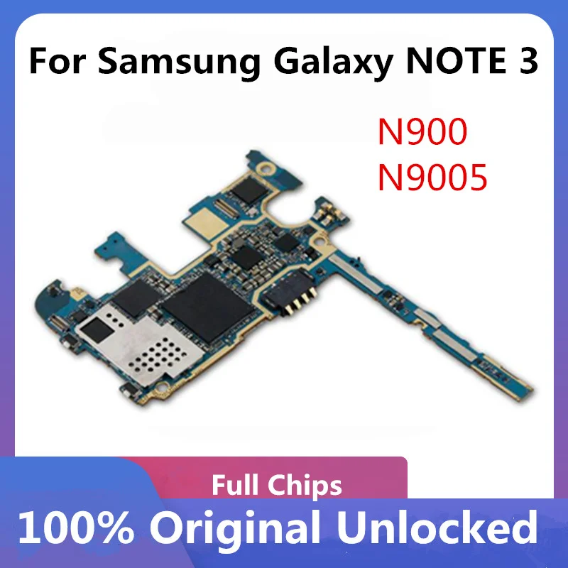 Материнская плата для Samsung Galaxy NOTE 3 N900 N9005 N900U европейская версия логическая