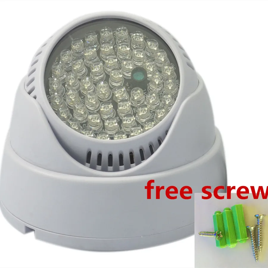 1 шт. 48 Светодиодный светильник инфракрасная камера видеонаблюдения с ночным