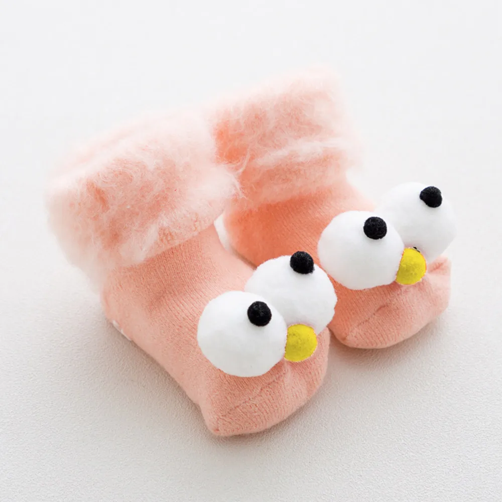 1 пара хлопковые пушистые носки с длинными глазами для маленьких мальчиков и