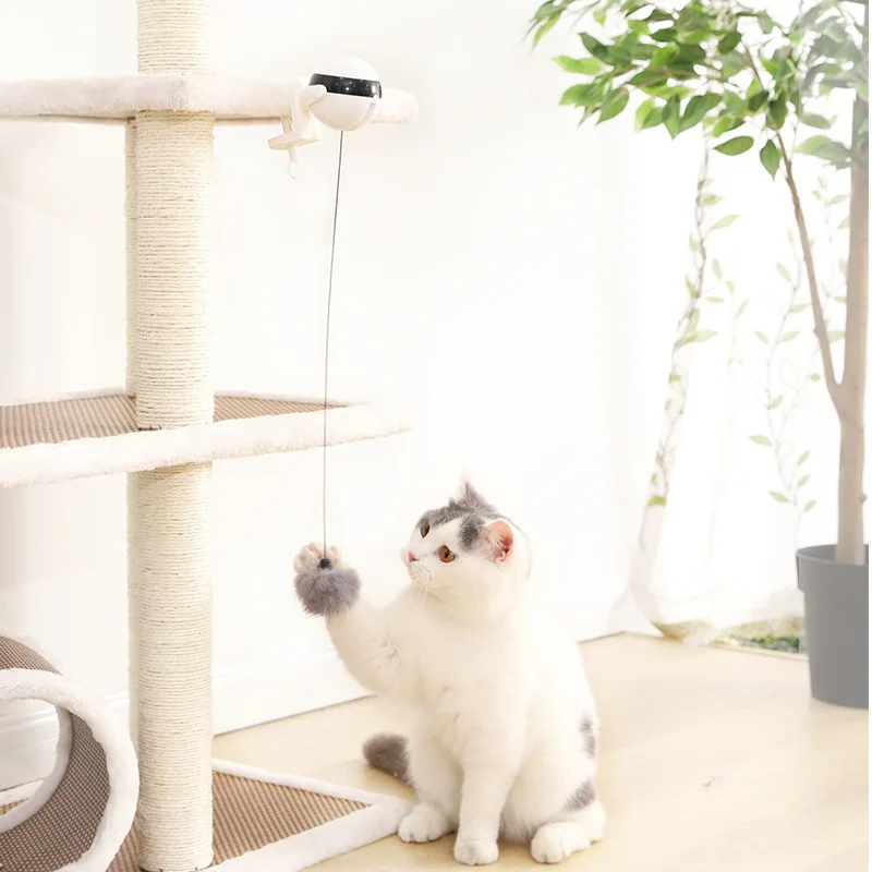 Игрушка для питомца кота электронный йо подъемный мяч Электрический дрожащий