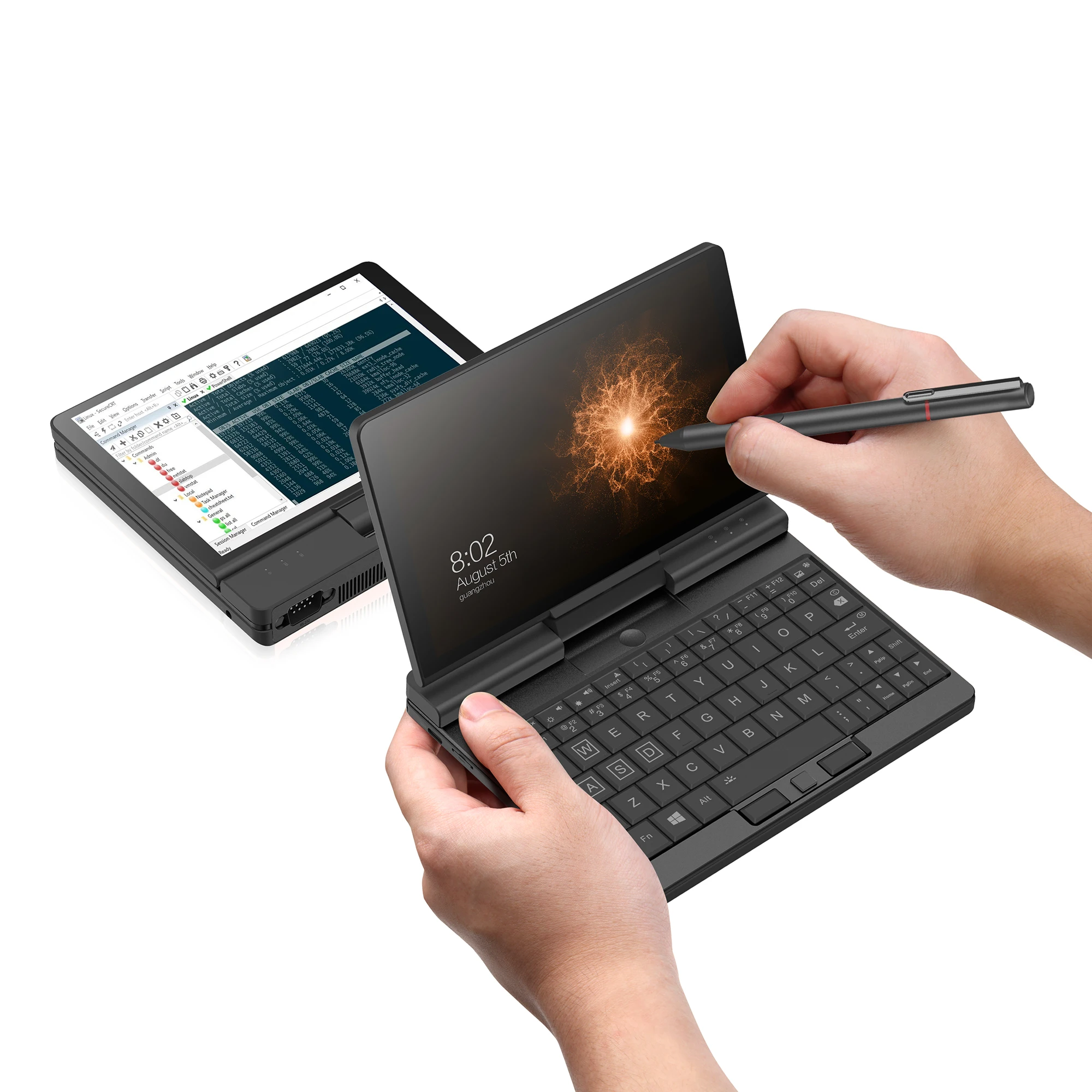A1 Pro инженерный ПК ноутбук Intel i7 1160G7 i5 1130G7 16 Гб ОЗУ 512 ГБ NVMe SSD 7-дюймовый сенсорный