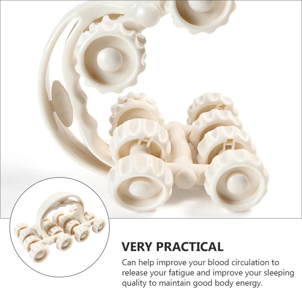 

1PC Lunar Rover Roller Wheel Massager Manual Whole Body Massager (Non-magnetic)