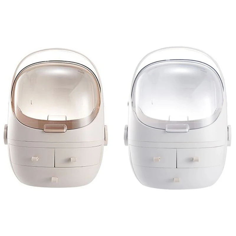 

Cosmetics Storage Box Waterproof And Dustproof Bathroom Makeup Organizer Skin Care Jewelry Storage Drawer