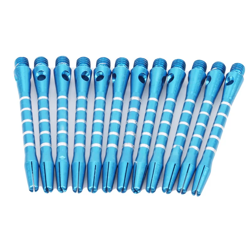 

Darts Soft Tip 12pcs/lot Outdoor Sports Of Aluminum Dart Shafts Alu Entertainment Alloy Metal Stems Rod Freccette Drop Shipping