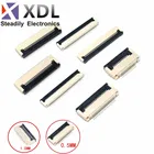 10 шт. 0,5 мм1 мм Шаг под раскладушку сокет FPC FFC плоский кабель СОЕДИНИТЕЛЬ 4P 5P 6P 8P 10P 12P 14P 16P 20P 22P 24P 30P 34P