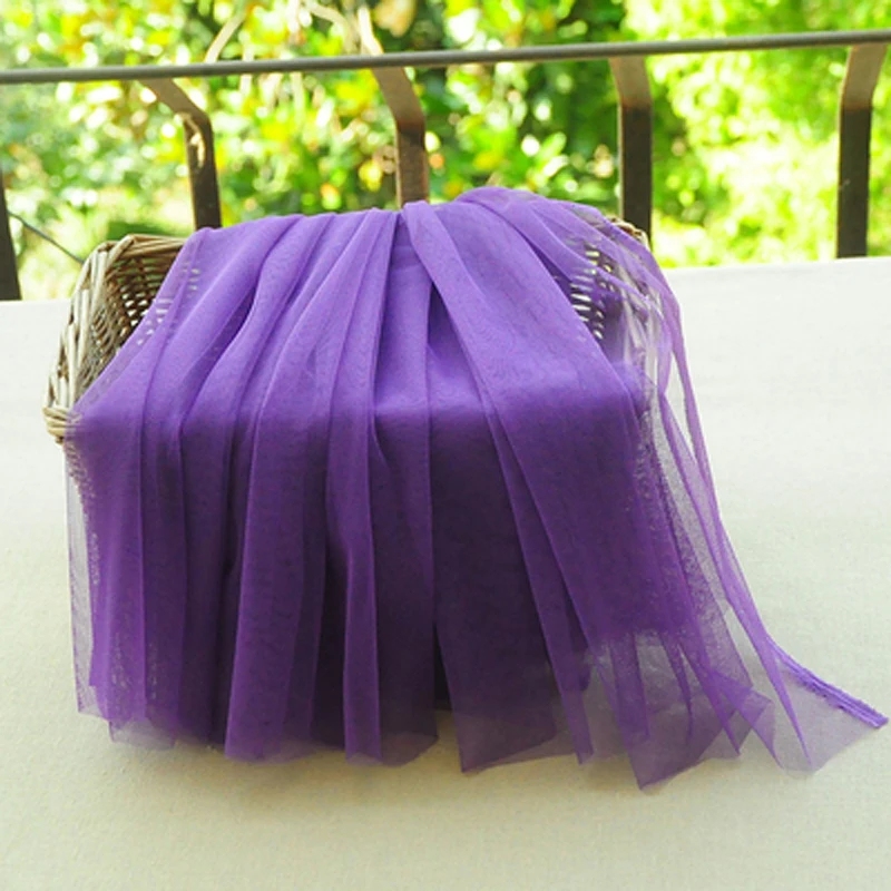 1 м нейлоновая Мягкая сетчатая ткань 150 см шириной швейцарская кружевная для