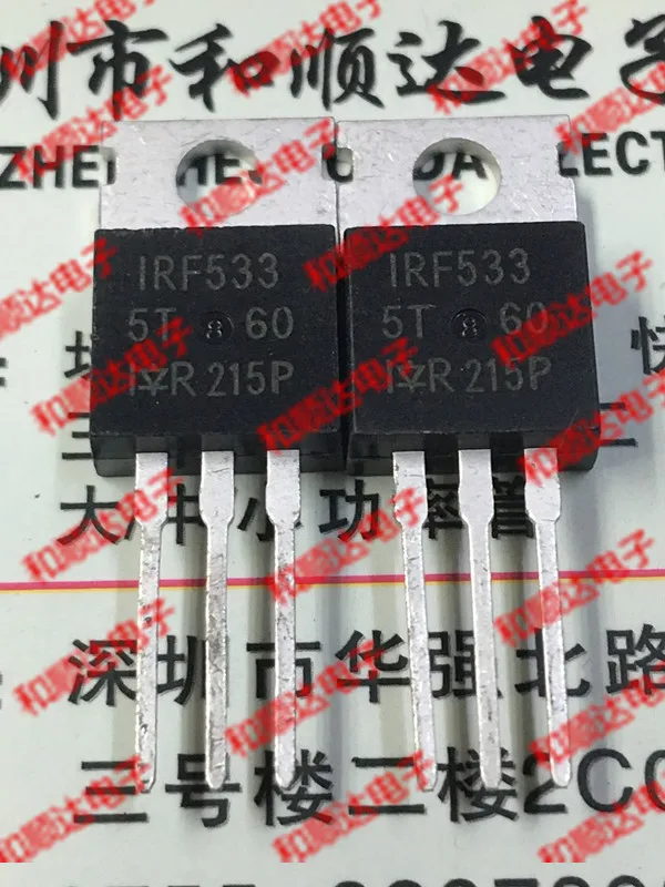 

Original New 5pcs/ IRF533 TO-220 60V 12A