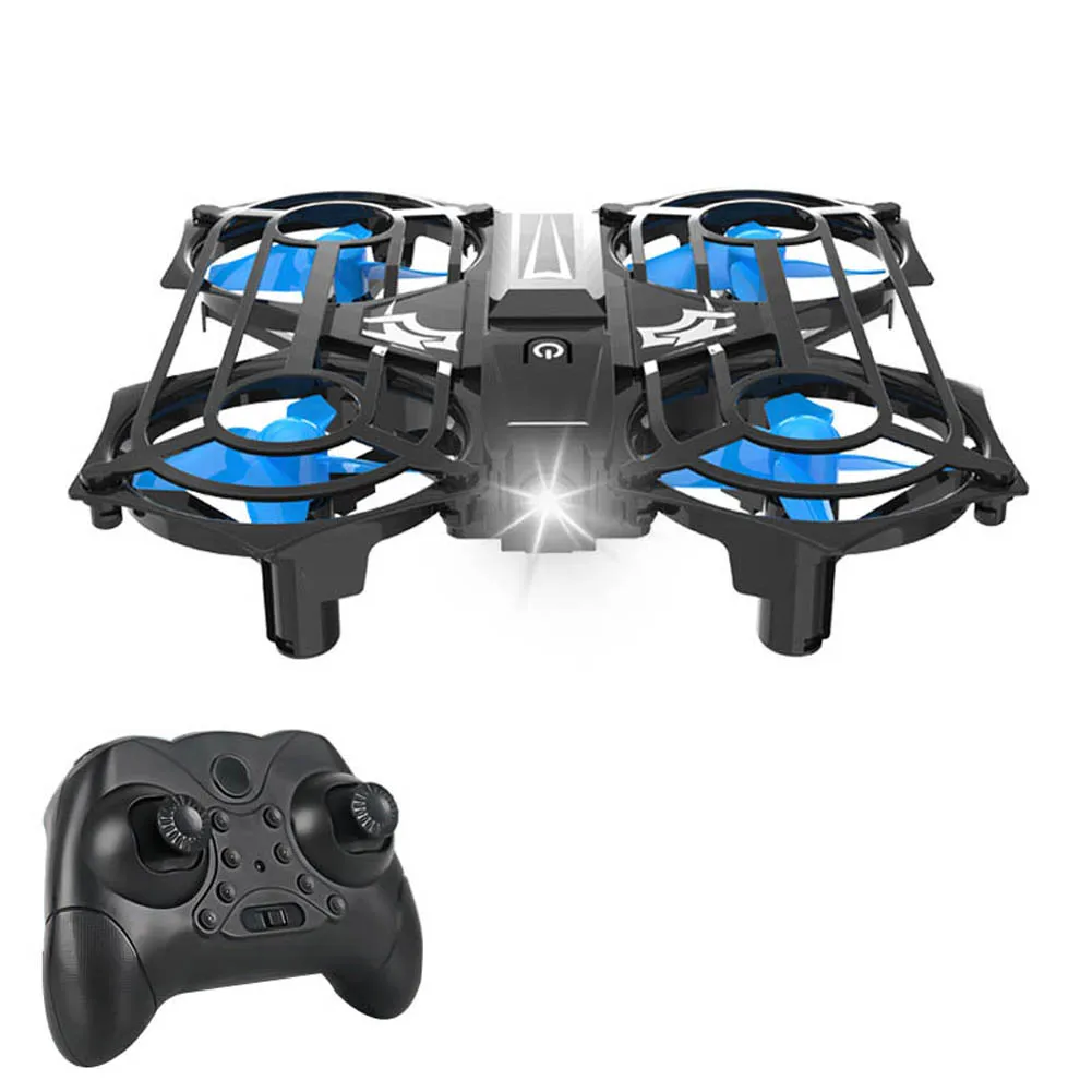 

Mini Drone LED Lights Stunt Tumbling Speed Switch Auto Hover Barometric Altitude Kids Toy