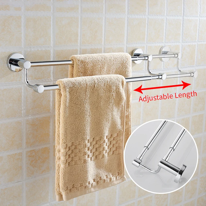 Держатель для полотенец из нержавеющей стали телескопический держатель с