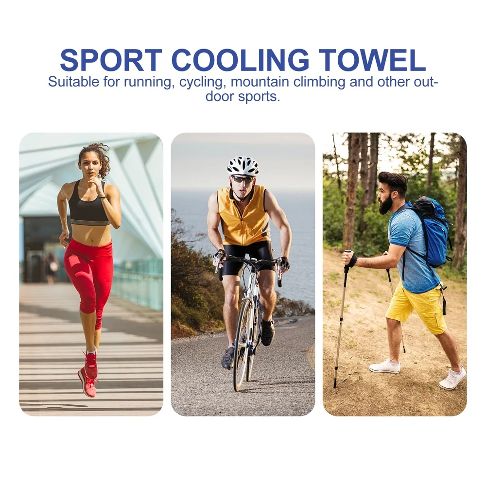 

1Pc Sport Cooling Towel Quick Drying Pocket Towel Gym Sweat-absorbent Towel