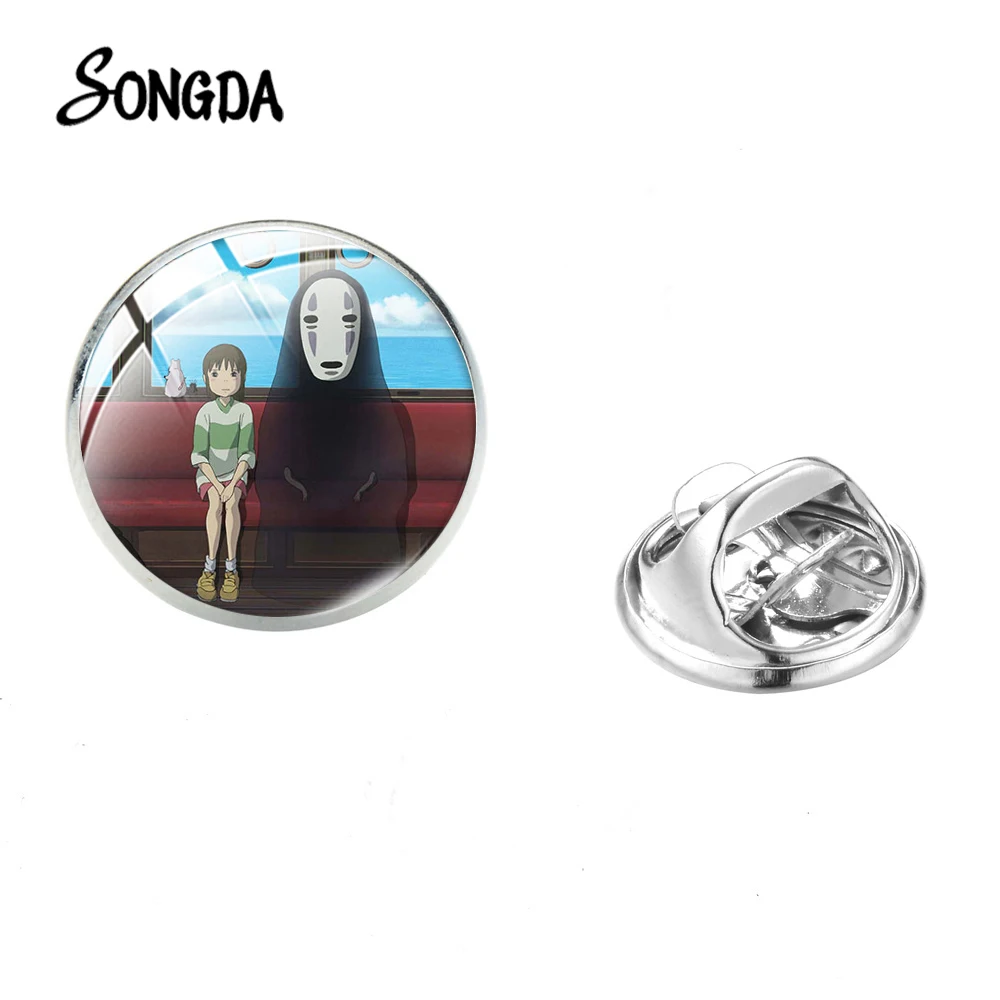 Унесенные призраками аниме серия Нержавеющая сталь Pin персонажей комиксов с