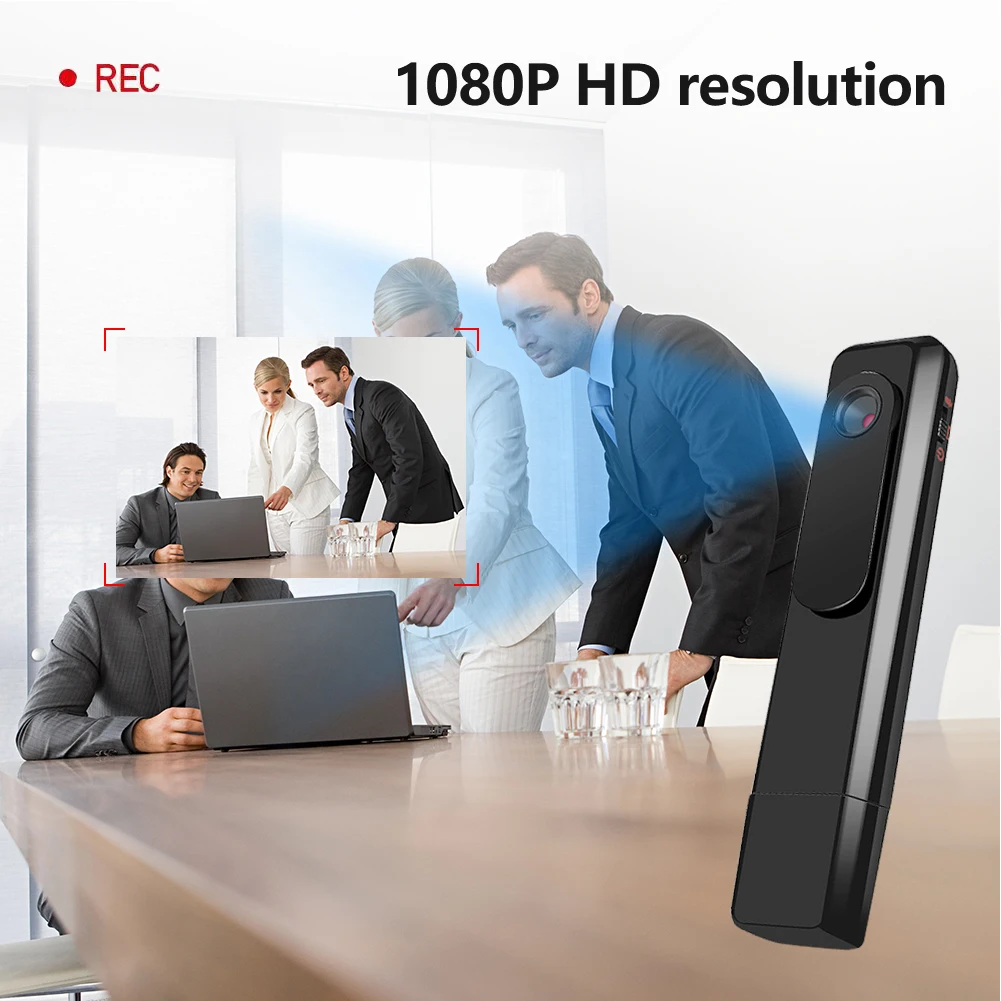 

008Mini Camera Full HD 1080PClip-on Body Camera Video Recorder Sport DV