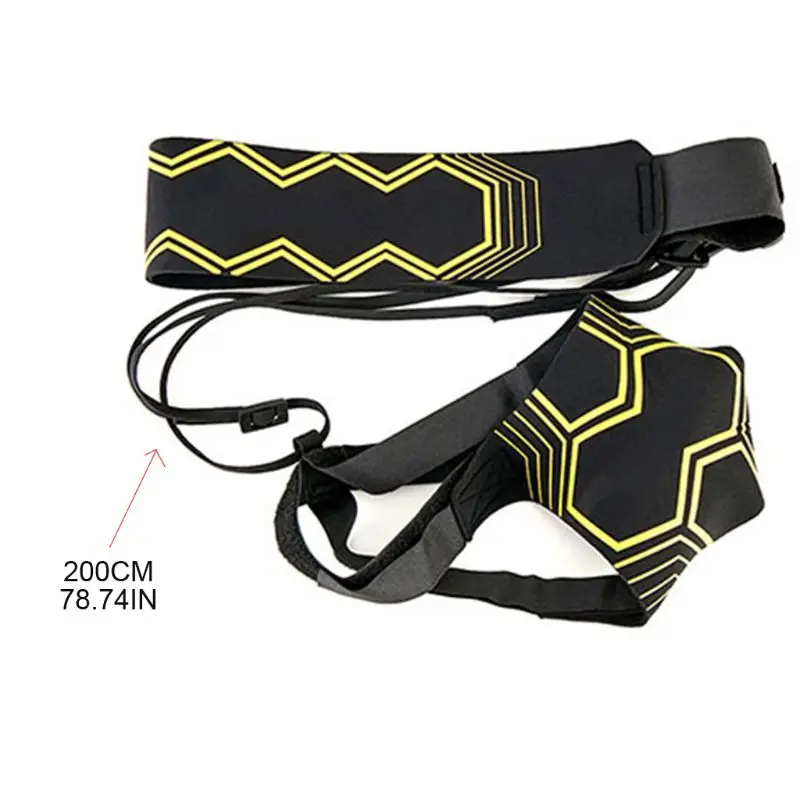 

Kid Soccer Training Elastic Waist Belt Football Kick Throw Solo Practice Parts 87HF