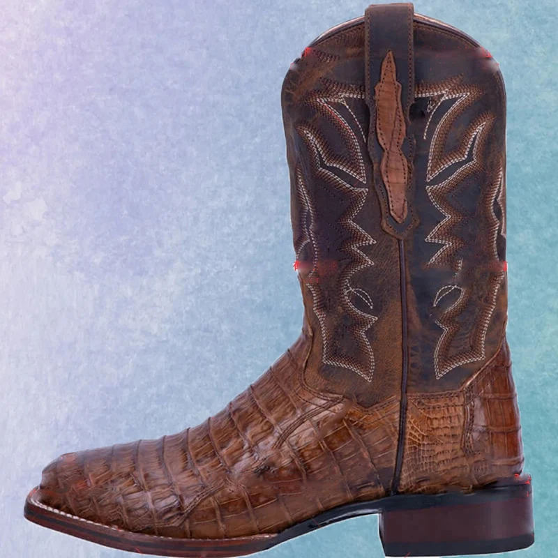 

Мужские длинные ботинки с острым носком, мужские кожаные ботинки в европейском и американском стиле, рыцарские ботинки с боковой молнией, М...