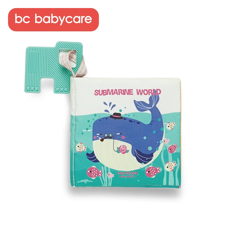 BC Babycare 6 шт. Φ с прорезывателем для зубов 3D детская сенсорная развивающая книга