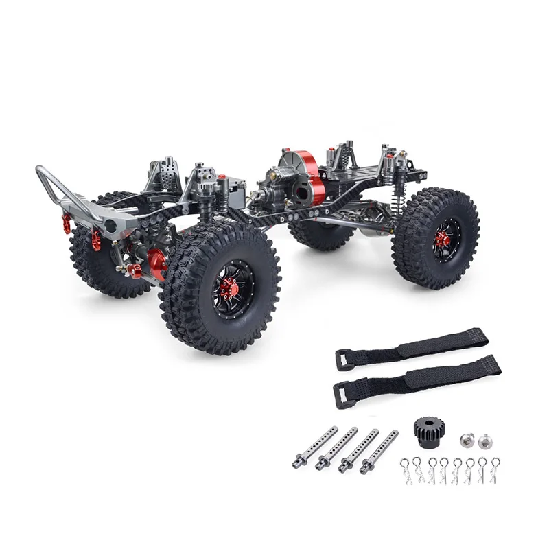 RC Racing CNC Aluminum Metal and Carbon Frame for Car 1/10 AXIAL SCX10 Chassis 313Mm Wheelbase Vehicle Crawler Cars Parts | Электроника
