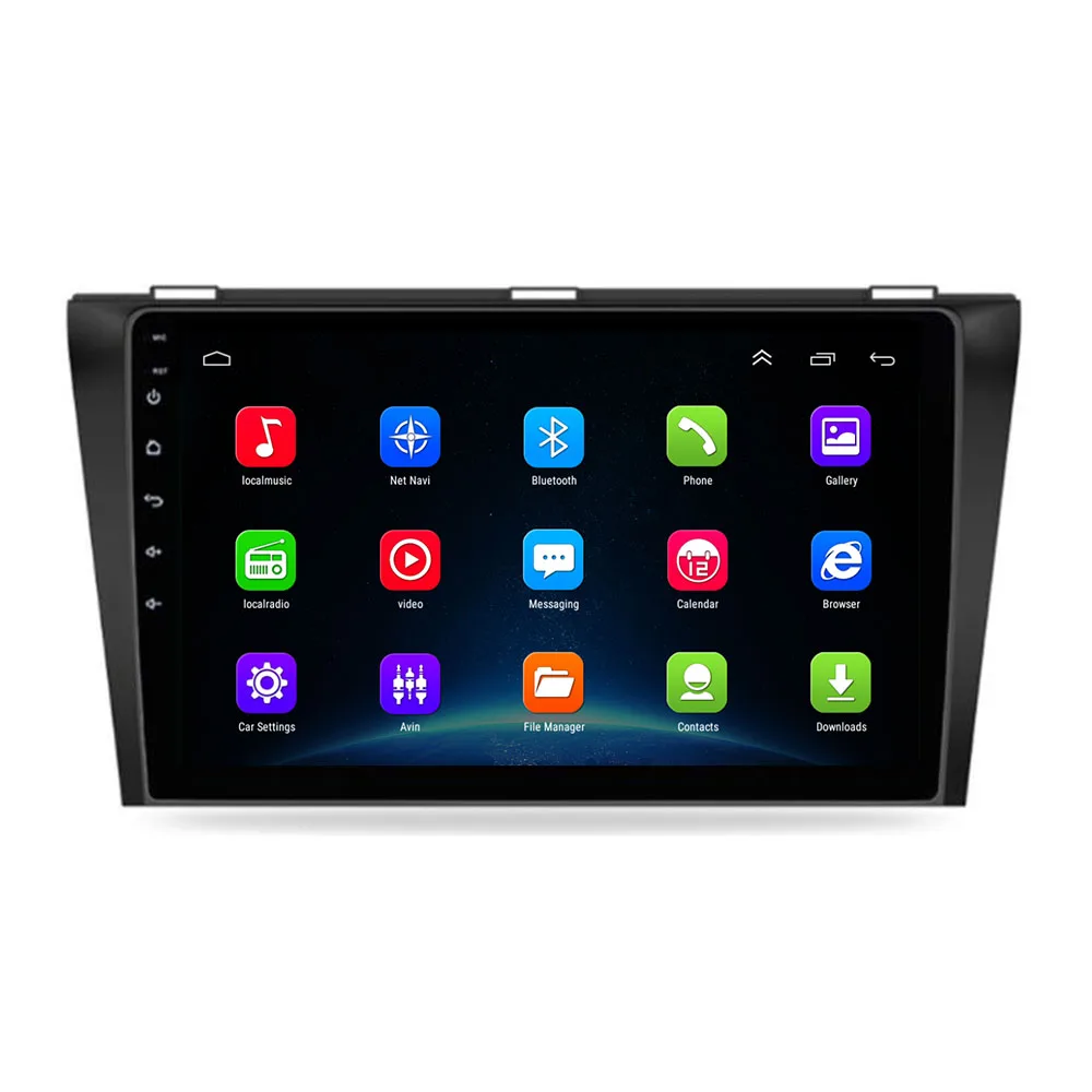 New 4G LTE 2G+32G Android 10.0 DSP Car Radio Multimedia Video Player For Mazda 3 bk 2004-2009 Mazda3 Navigation GPS 2 din DVD | Автомобили