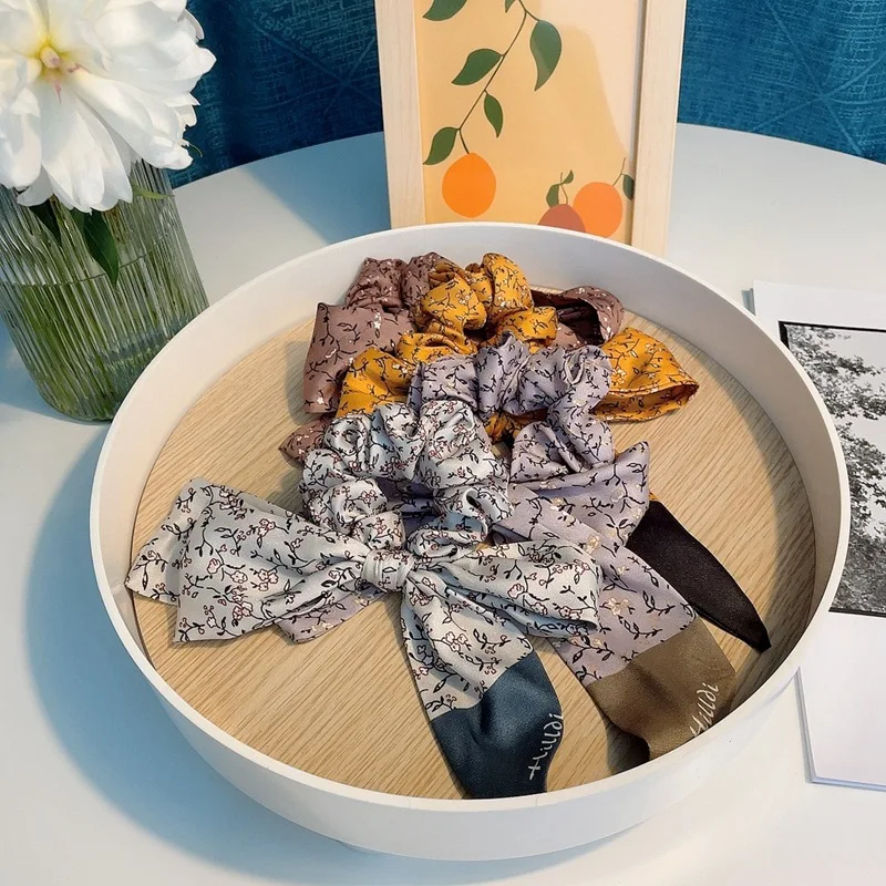 2021 корейские стильные женские аксессуары для волос милые элегантные эластичные