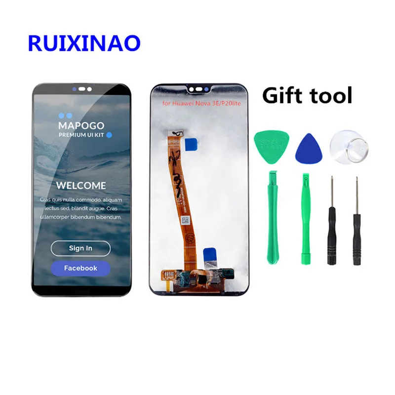 Для huawei Nova 3 ЖК дисплей сенсорный экран PAR LX1 LX9 3i lcd INE LX2 L21 3e ANE LX3 L23 Nova3 Замена|Экраны