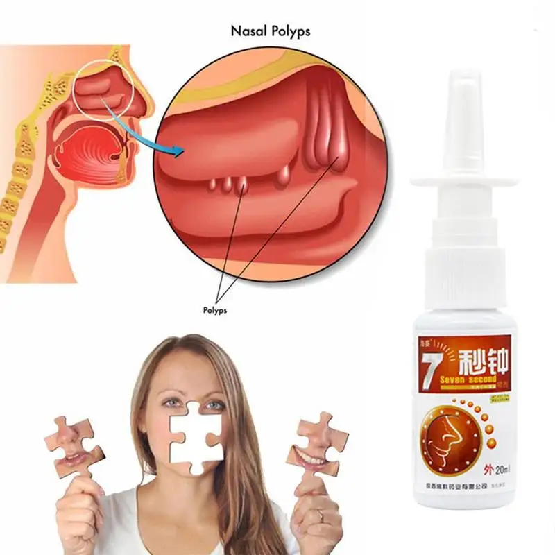 

20ml Chinese Traditional Medical Herb Spray Nasal Cure Care Anti-snore Health Spray Sinusitis Rhinitis Bottle Apparatus Nos W9F0