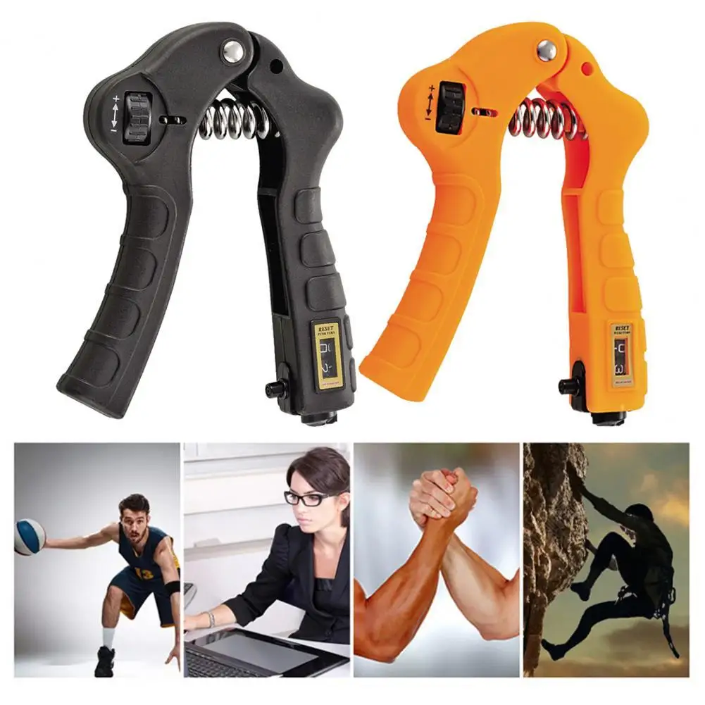 

Universal Easy to Grip Hand Grip Strength Trainer Adjustable Hand Trainer Effective Health Care